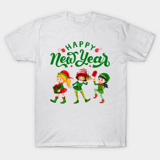 Cheers to New Beginnings: Happy New Year Tee T-Shirt